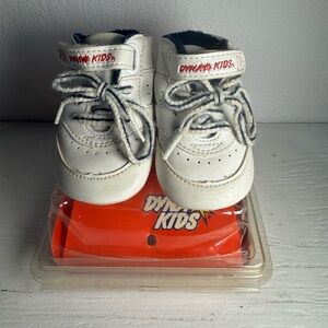 Dyna Kids Vintage Shoes, White, Size 0